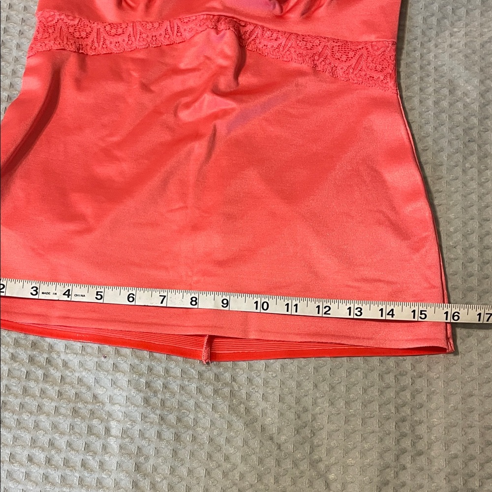 Ruby Ribbon Peach Lace Cami - Picture 7 of 8